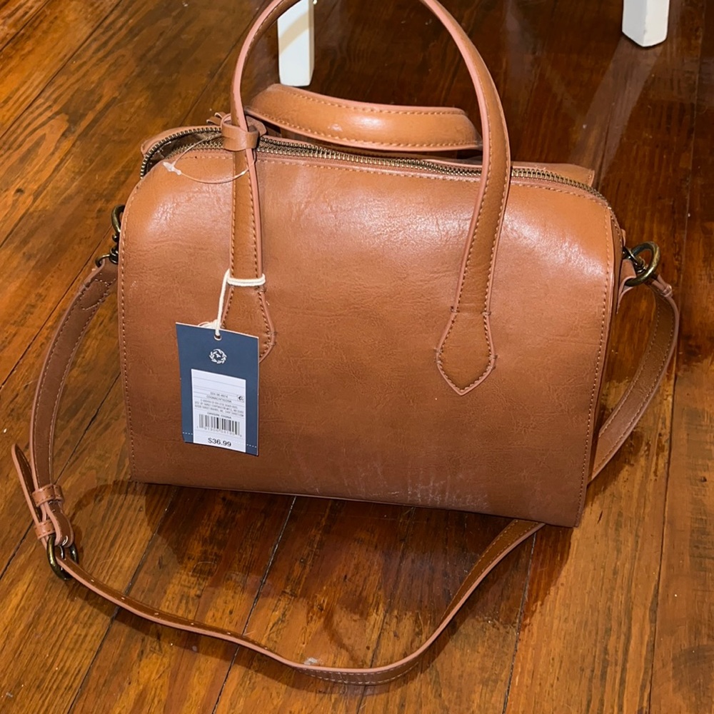 Tan purse